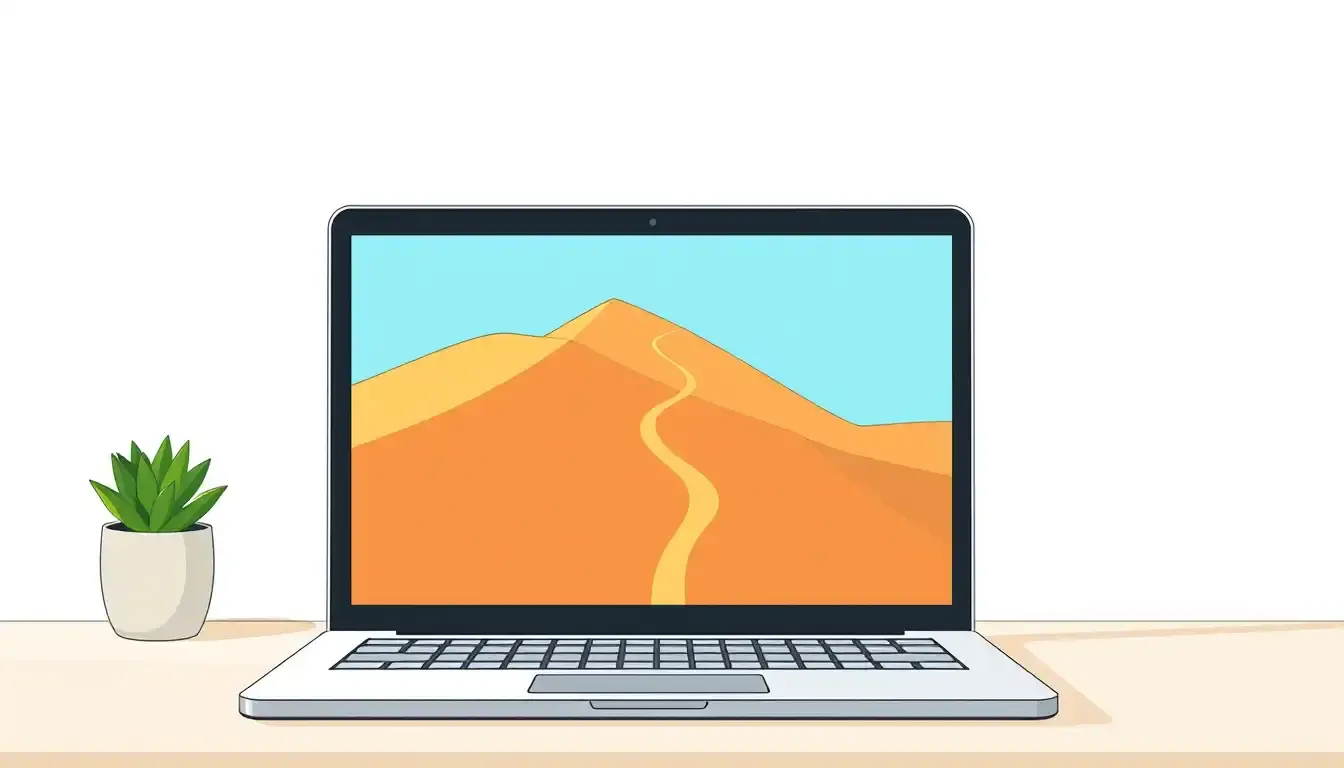 Mappa digitale su laptop che mostra come calcola distanza in chilometri tra due punti geografici.