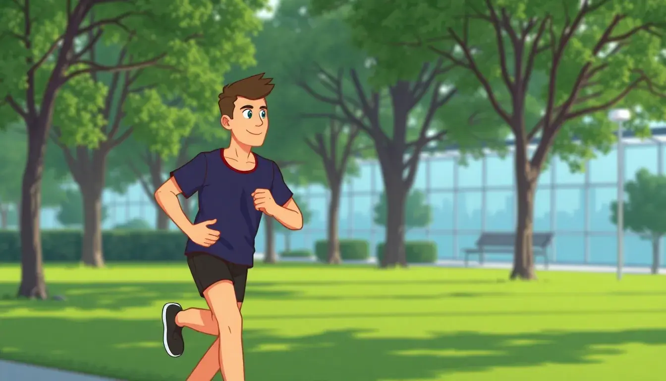 Persona che monitora il calcolo fabbisogno calorico tramite smartwatch durante il fitness.